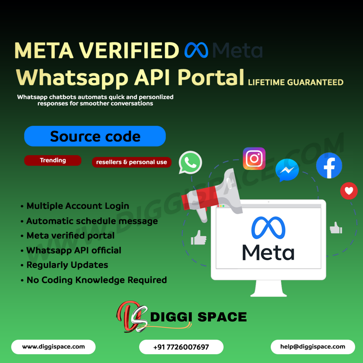 मेटा सत्यापित व्हाट्स ऐप एपीआई