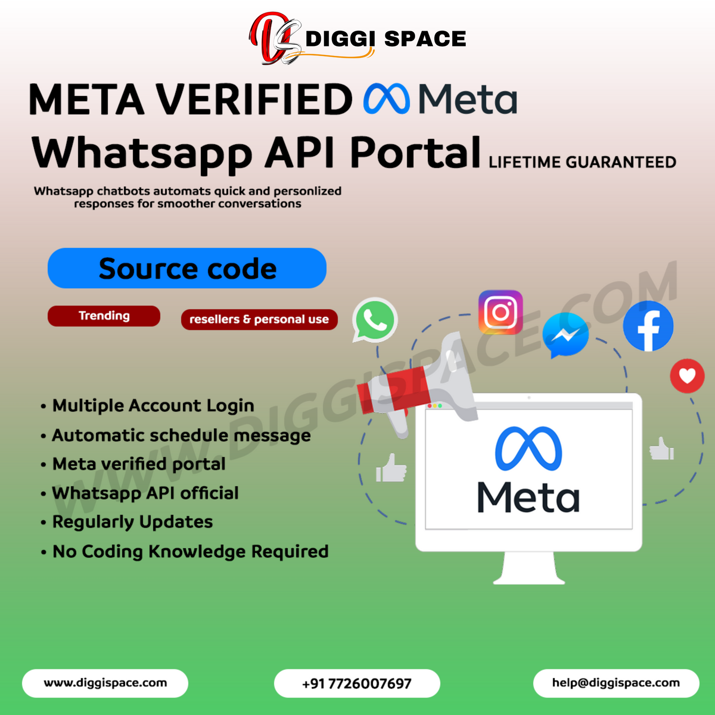 मेटा सत्यापित व्हाट्स ऐप एपीआई